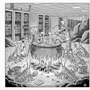 AI Agents making a human stew.